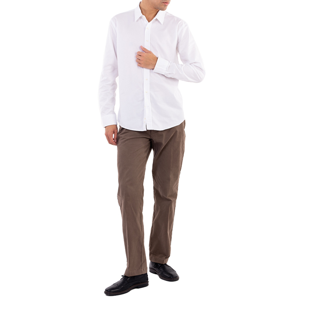 Network Shirt Men size S White
